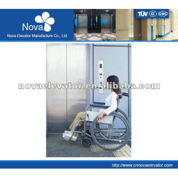 Hairline stainless steel elevator for hospital, large load